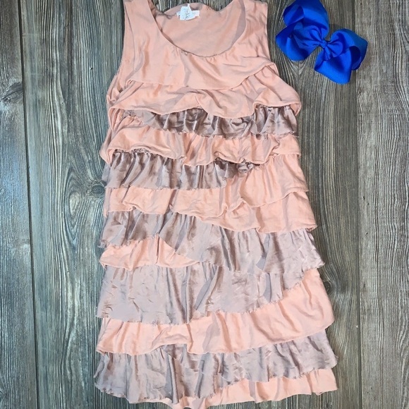 Crewcuts Ruffle Sleeveless Dress - Picture 1 of 2